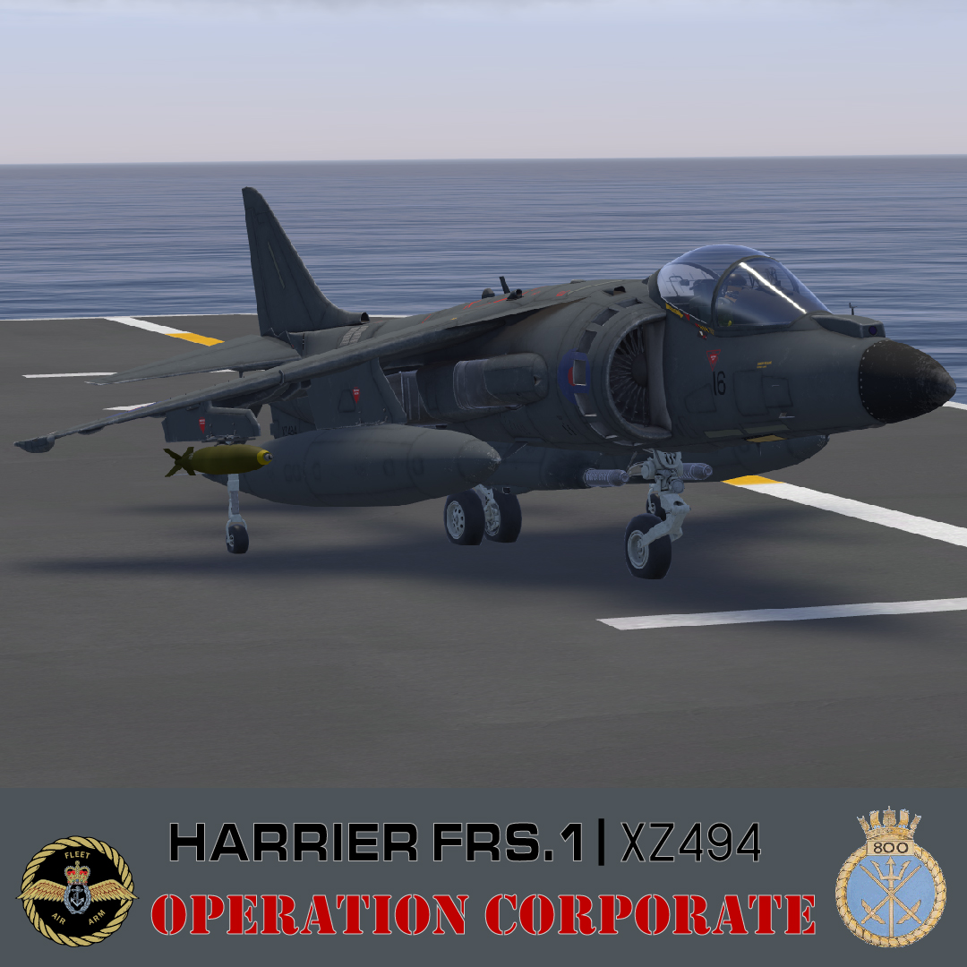 Harrier FRS.1 | XZ494 FKW 82’