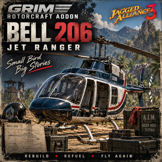 Grim Rotorcraft Addon - Bell 206 Jet Ranger