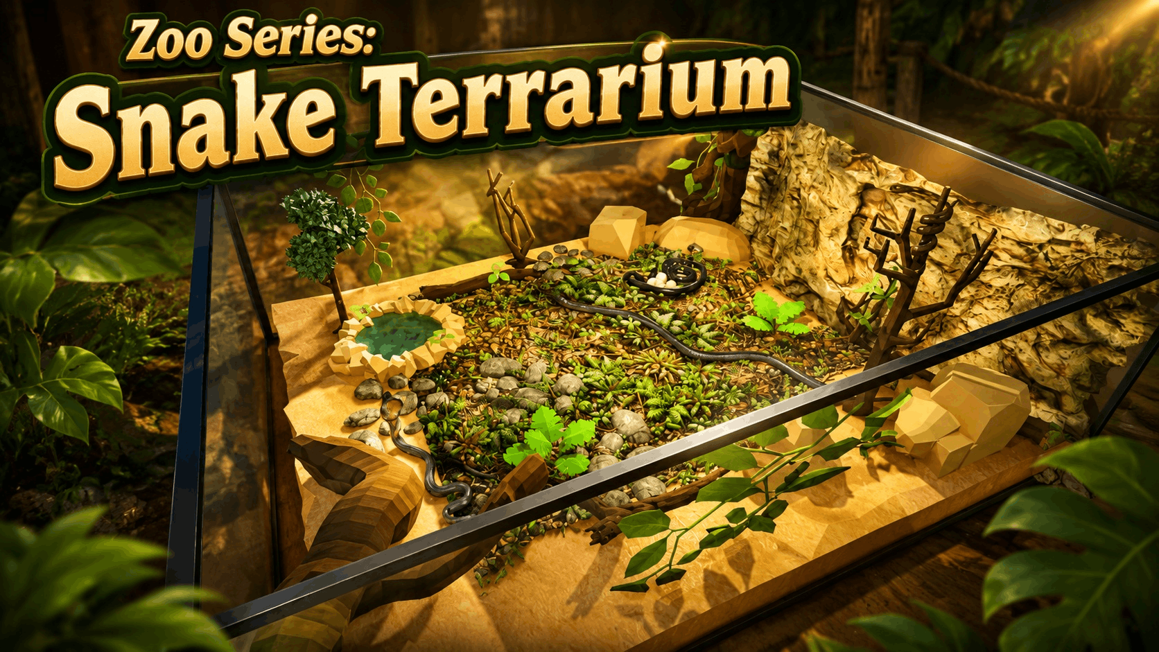 Zoo Series: Snake Terrarium preview