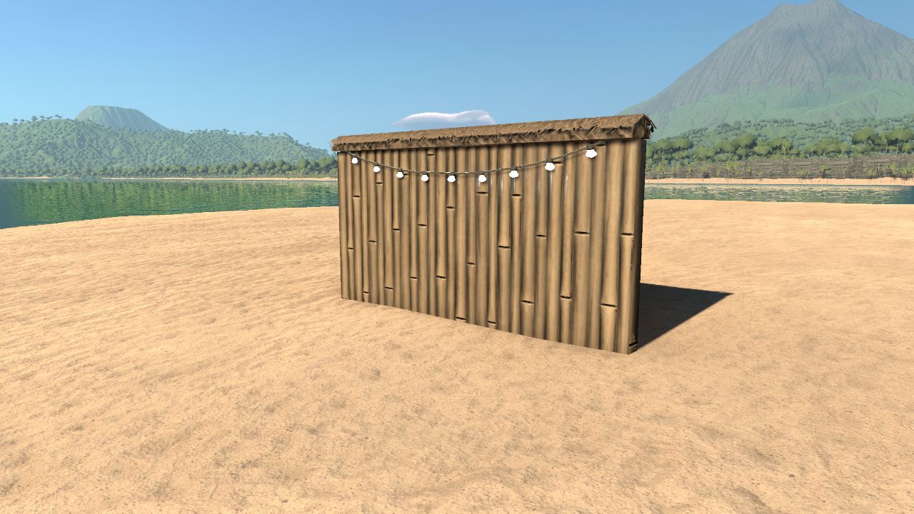 Prehistoric Resort Fence