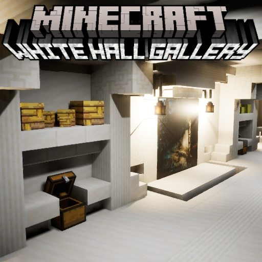 Minecraft white hall gallery