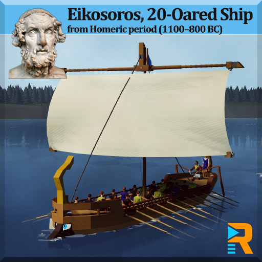 Eikosoros, 20-Oared Ship - RAMBO
