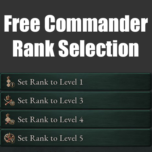 Free Commander Rank Selection