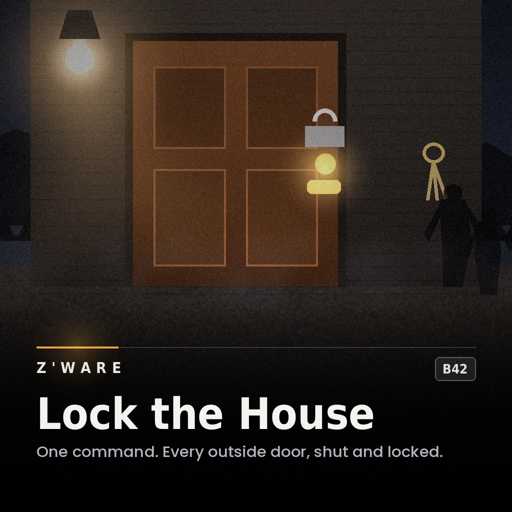 Z'Ware Lock the House [B42] - v0.2.0