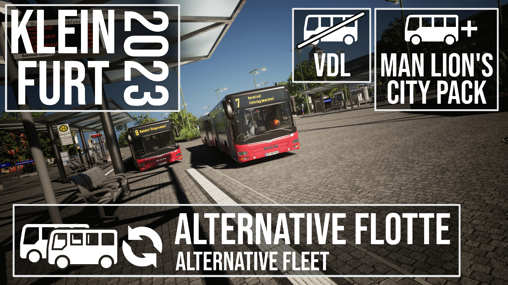 Kleinfurt 2023 Alternative Fleet System 2a (without VDL - with MAN Lion's City)
