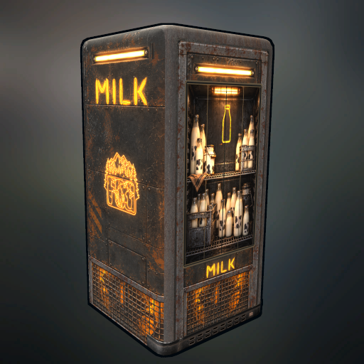 FOG Milk Fridge