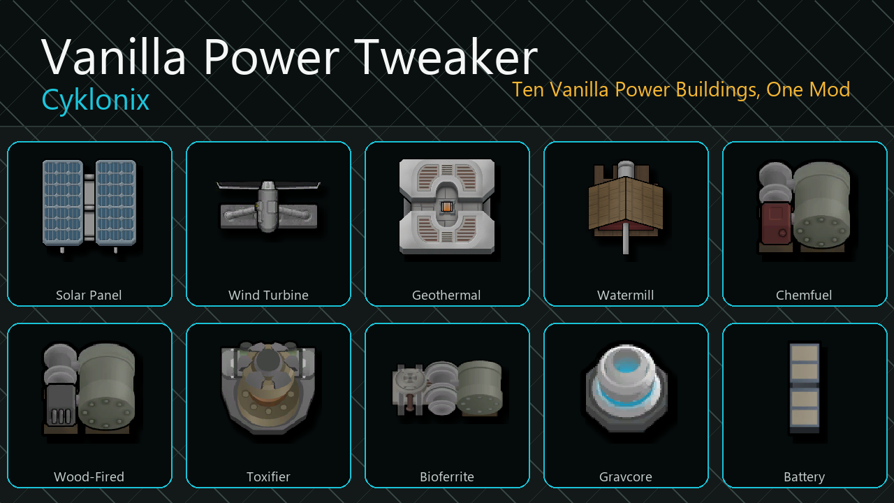 Vanilla Power Tweaker