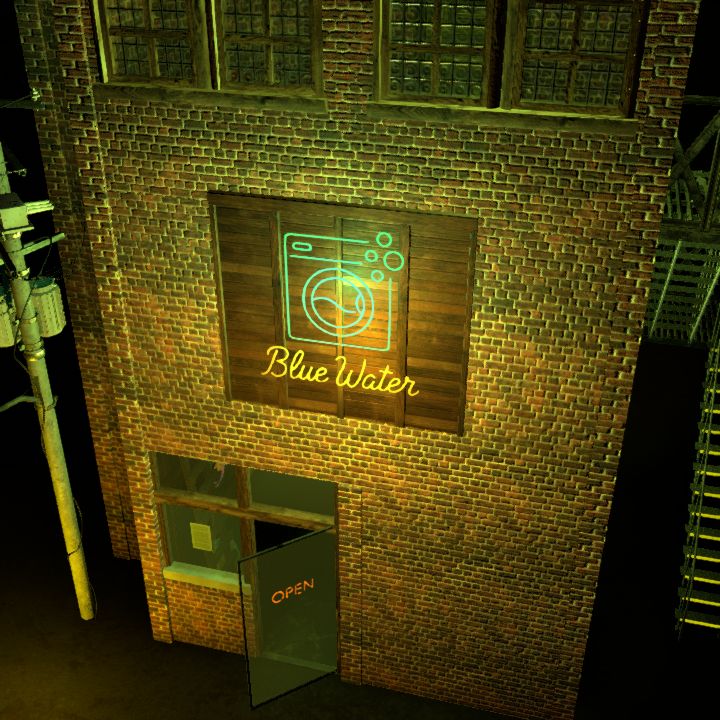 Blue Water Laundromat
