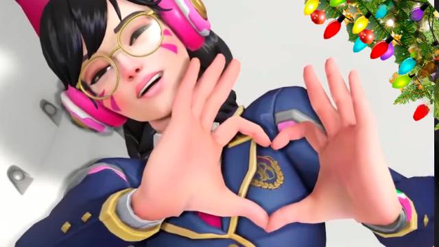 R-18 D.va (Overwatch) Loading screen 6
