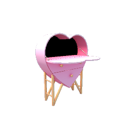 Heart Vanity Table- V1
