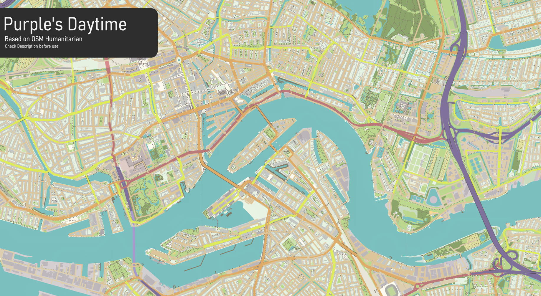 Purple's Daytime Mapstyle