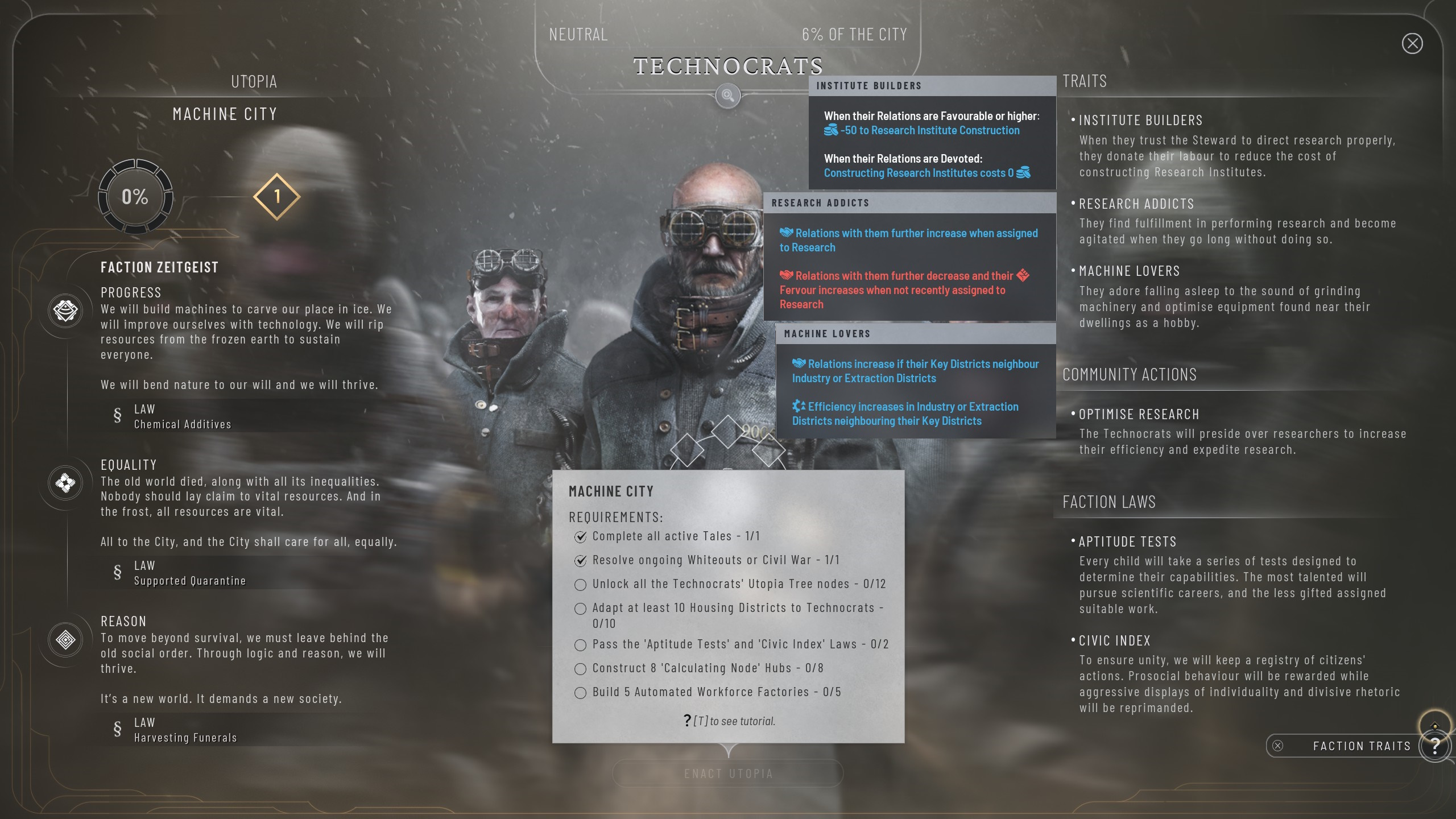 Steam Community :: Guide :: Utopia Panels & Trees of all Factions