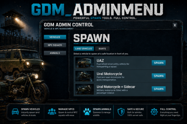 GDM_AdminMenu