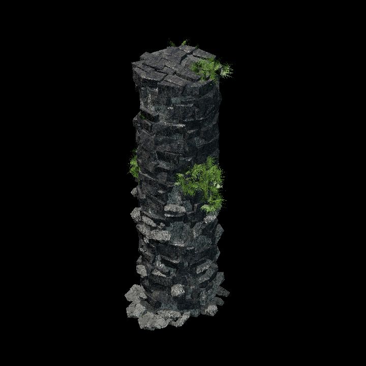 Jungle Ruins - column 1