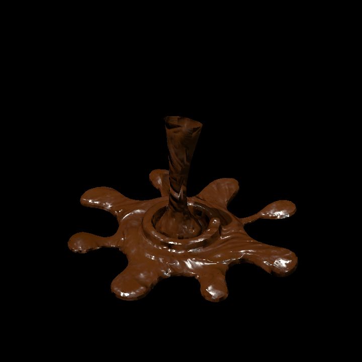 Chocolate splat dark