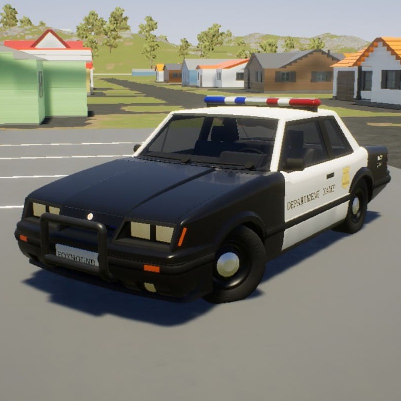 1985 FoxHound Coupe LX Police Package