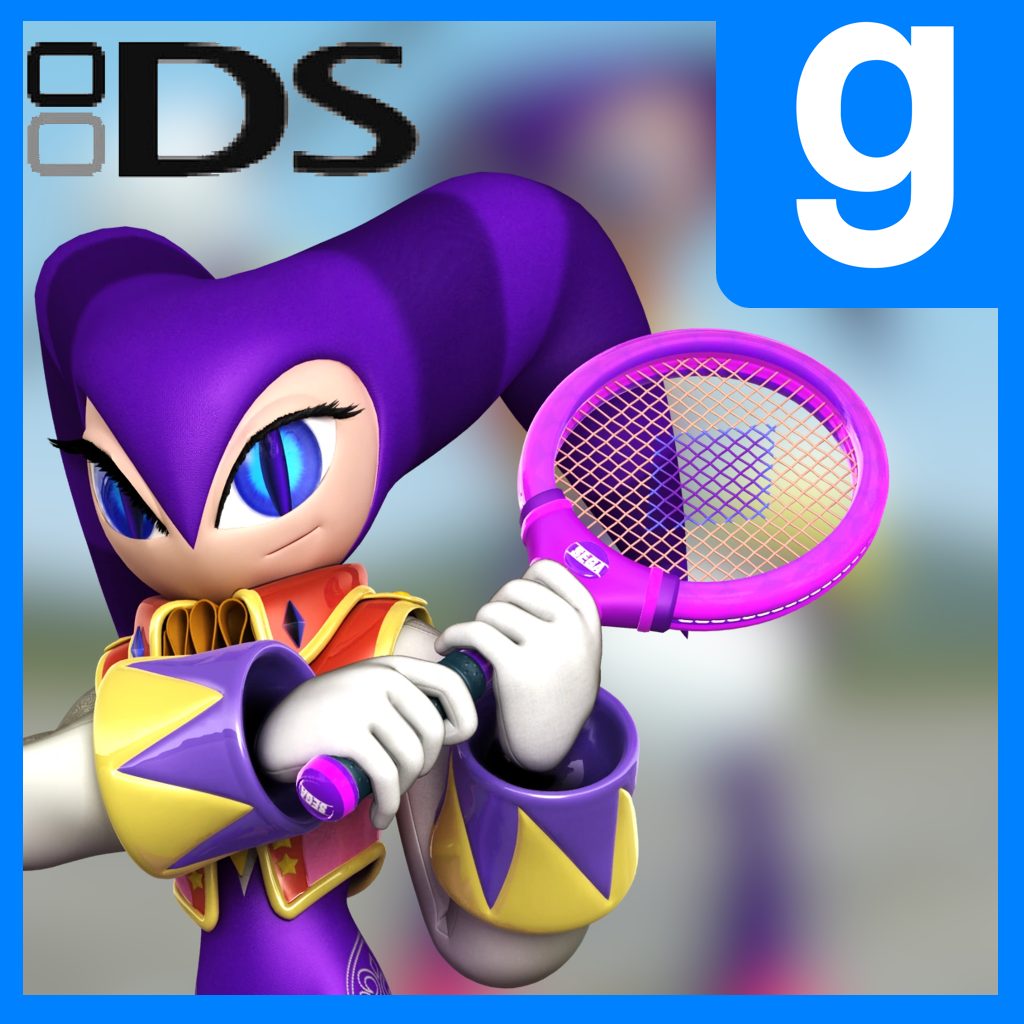 NiGHTS (Sega Superstars Tennis DS) Playermodel