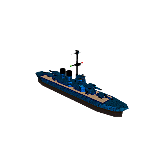 Dazzle Camo Cruiser - 600 Complexity - 40 Power Cores
