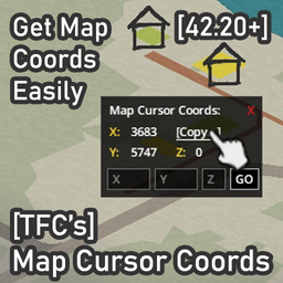 Map Cursor Coords / Map Cursor Coordinates / Show Coordinates on Map