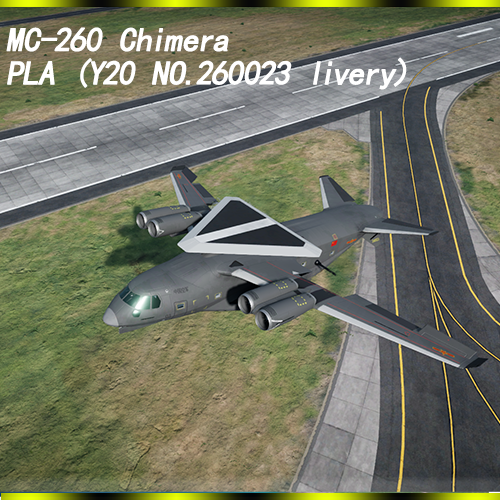 MC-260(Chimera No. 260023)Y20 livery)