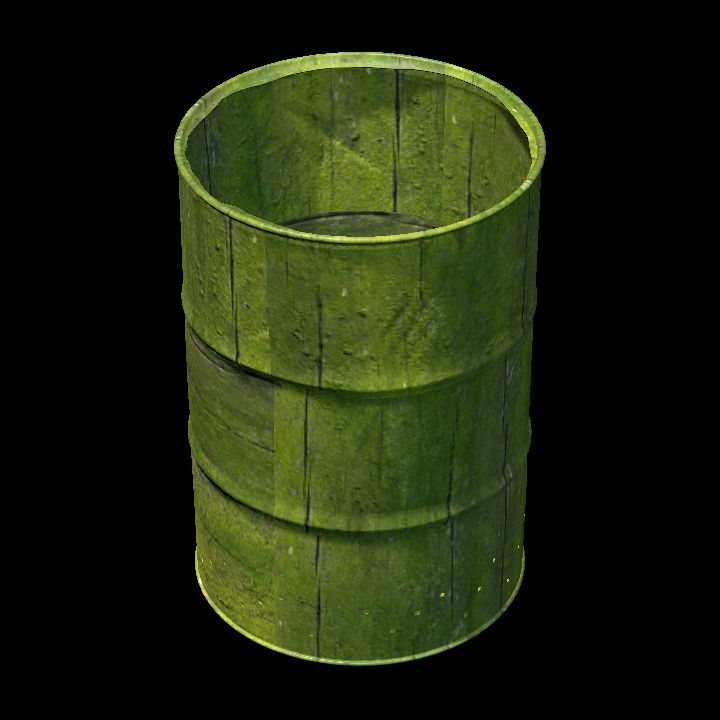 Barrel - mossy open