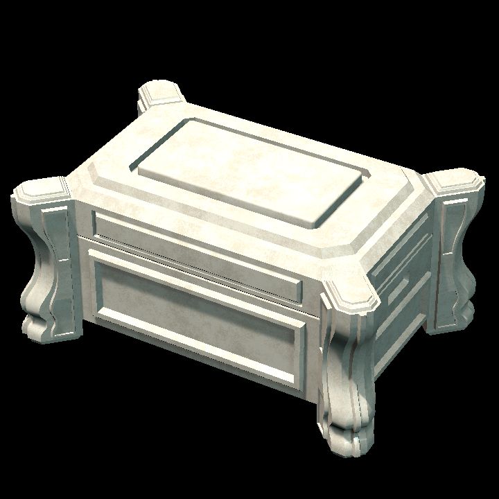 Chest, Ivory