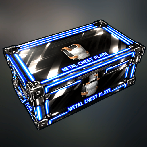 metal chest plate box