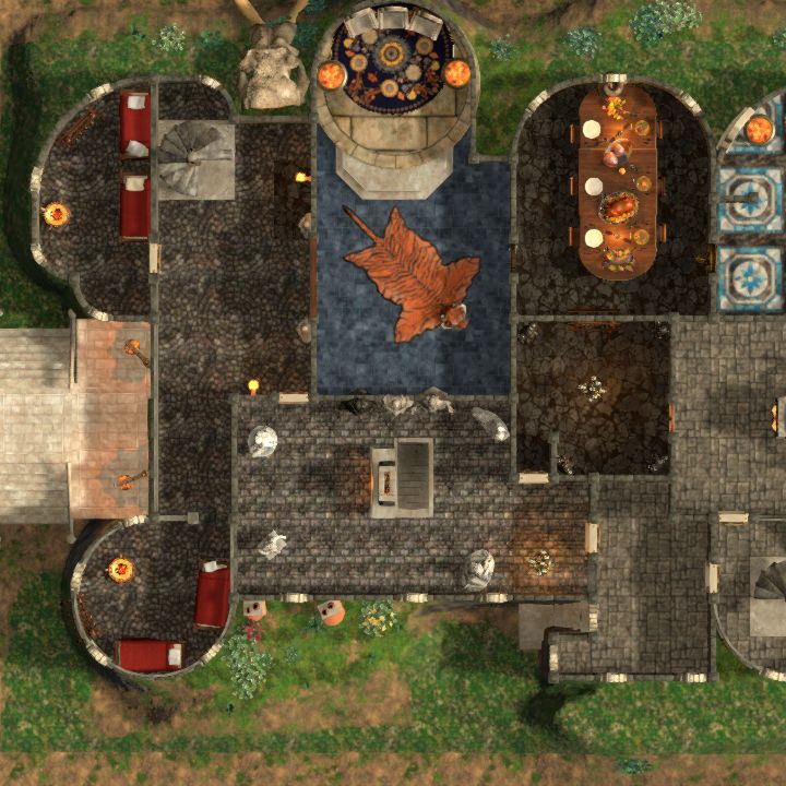 Castle Cragmaw  rebuild 1.OG