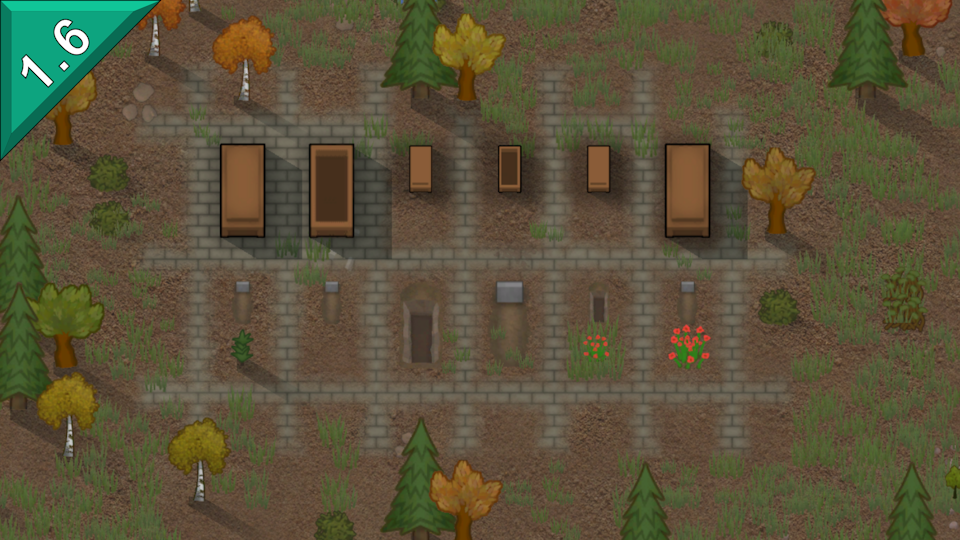 Small Graves and Sarcophaguses