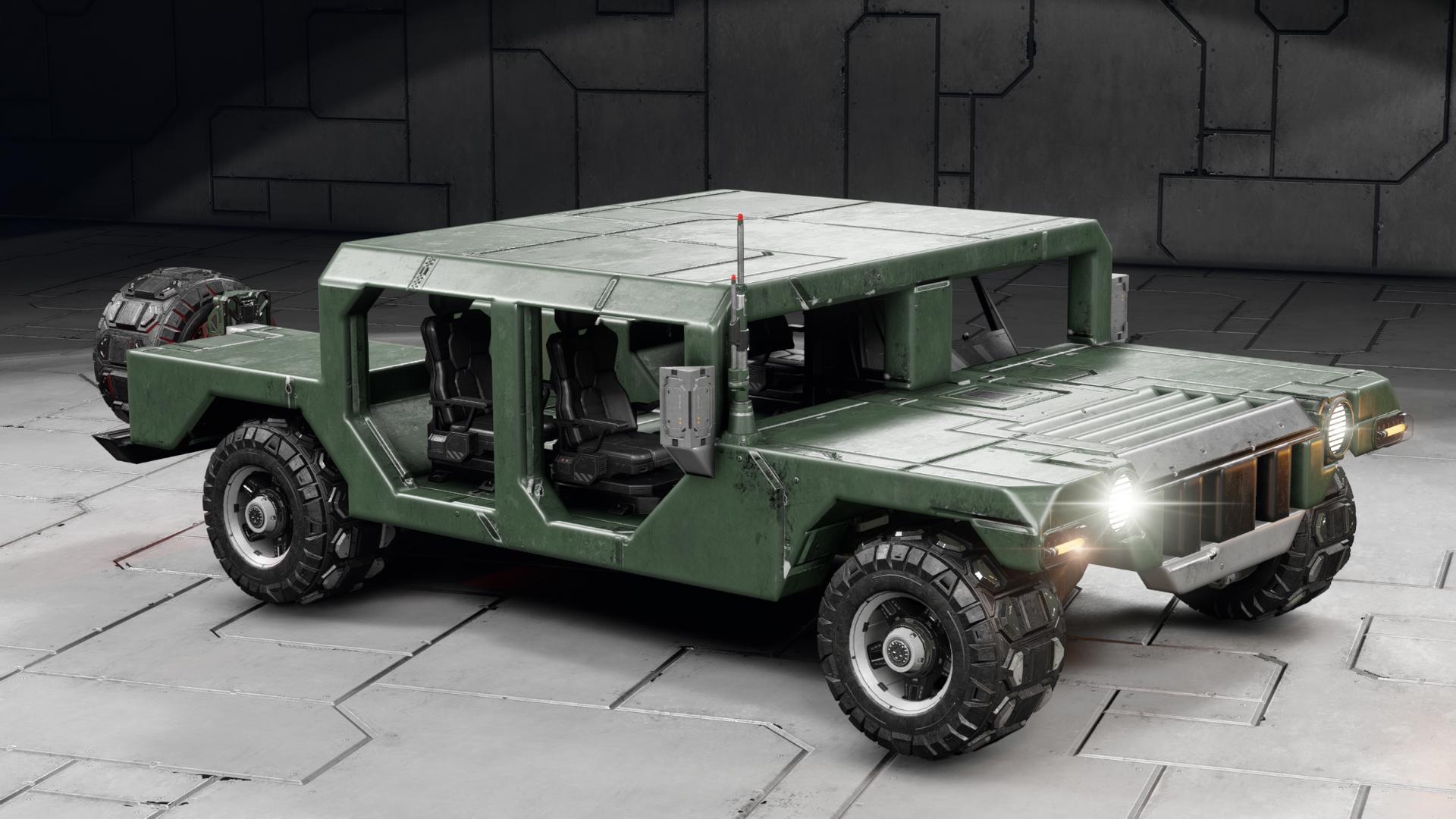 [OC] HMMWV - Base Model