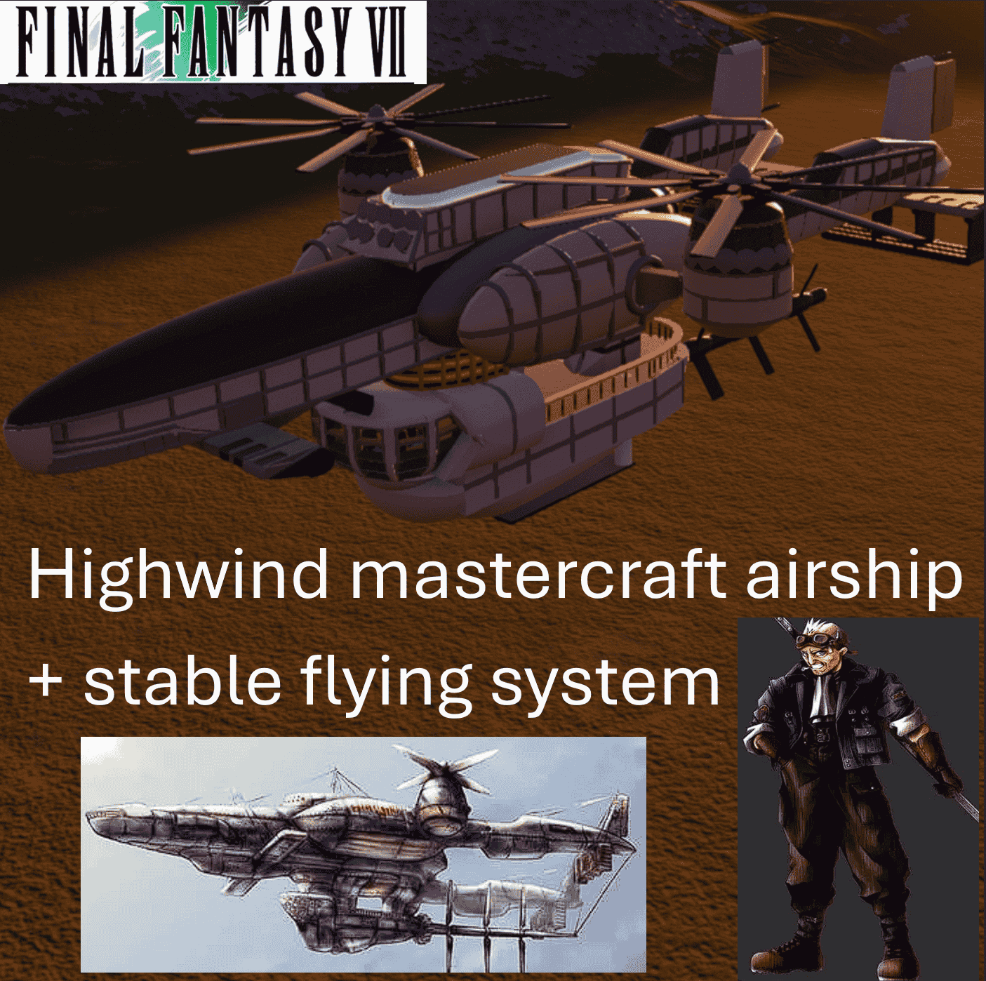 Highwind mastercraft airship