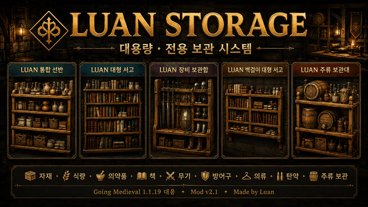 LUAN Expanded Storage
