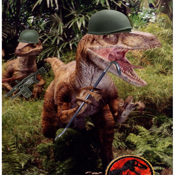 Velociraptors as the leader of Costa Rica preview