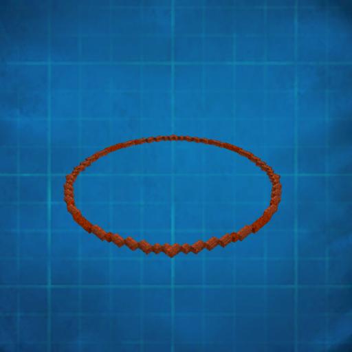 Horizontal Circle 2: 43x43