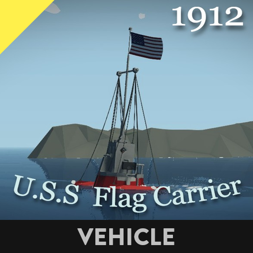 U.S.S Flag Carrier - Small Naval Flag carrier