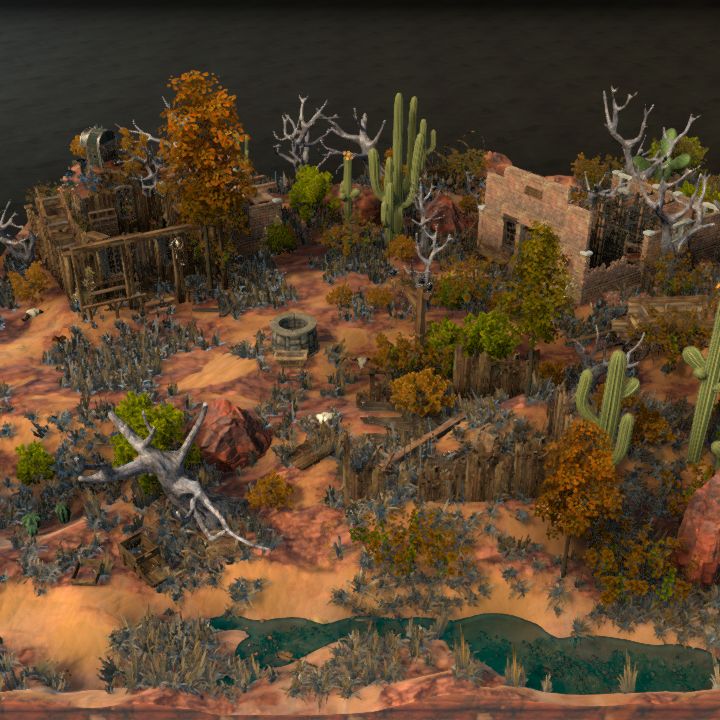RDR2 inspired 'Overgrown' DAM Challenge
