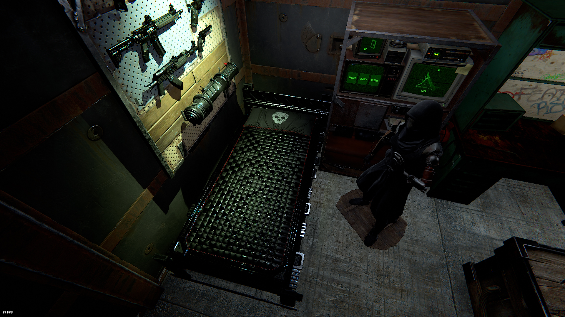 Black OPS Bed