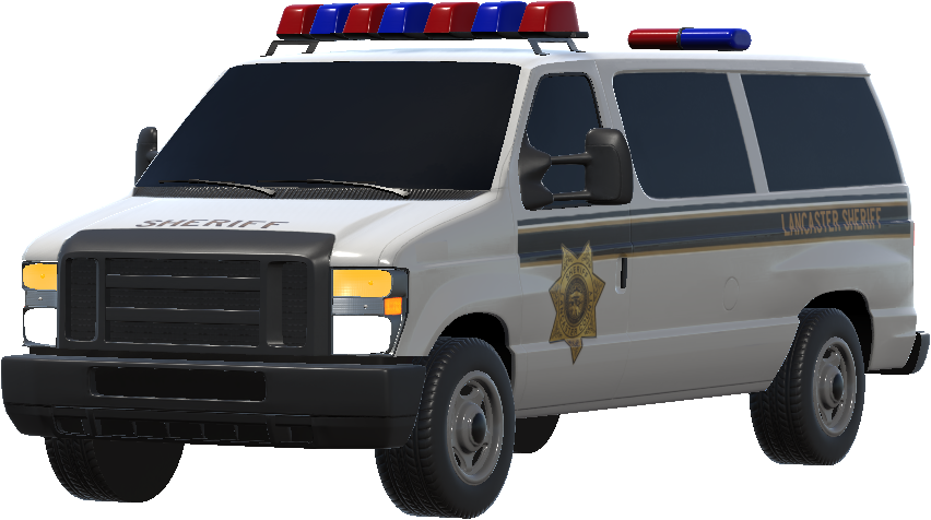 Lancaster County Nebraska Sheriff Riot Van (Fictional)