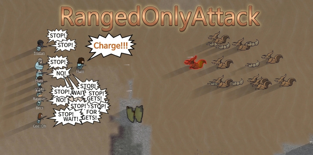 Ranged Only Attack Gizmo