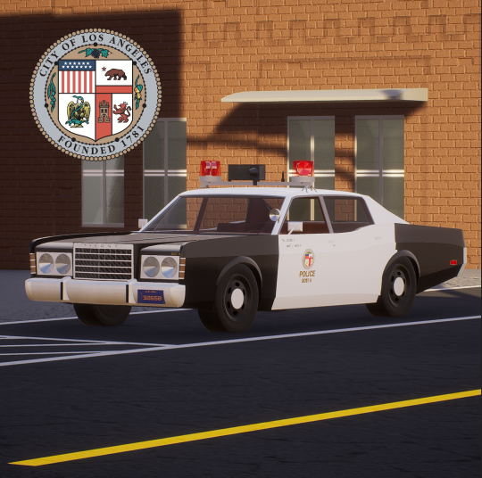 1972 Tyrant Enforcer Police | Los Angeles Police Department | LAPD