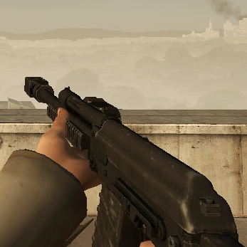 Saiga-12 on L4D1 Animations (SG552 Replacement)
