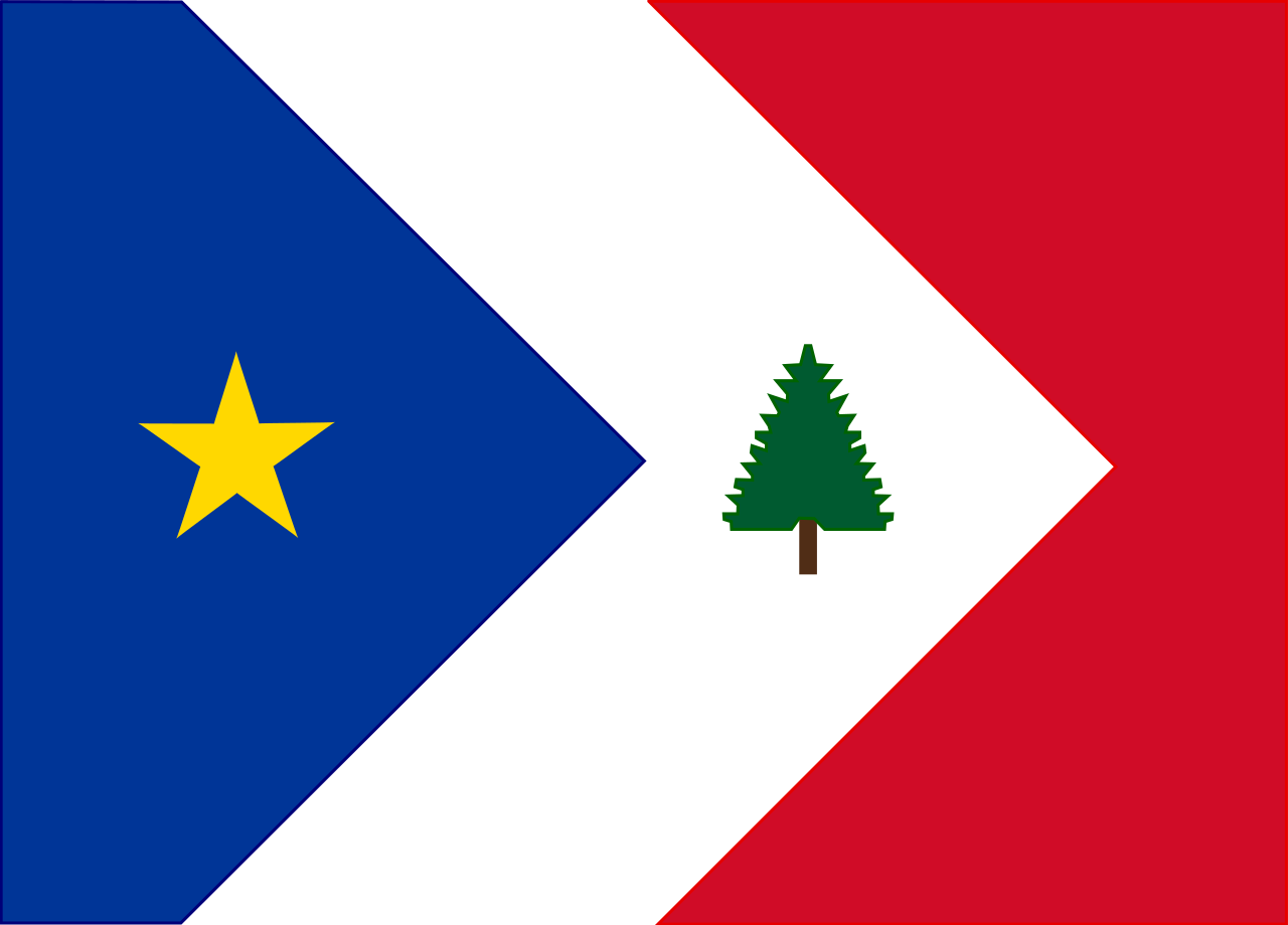 New England Acadia Flag preview
