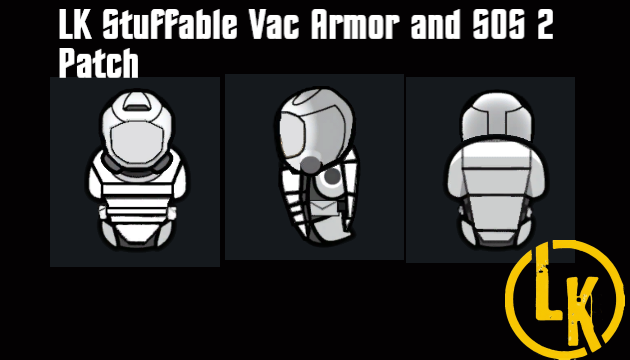 LK Stuffable Vac Armor mod preview for RimWorld