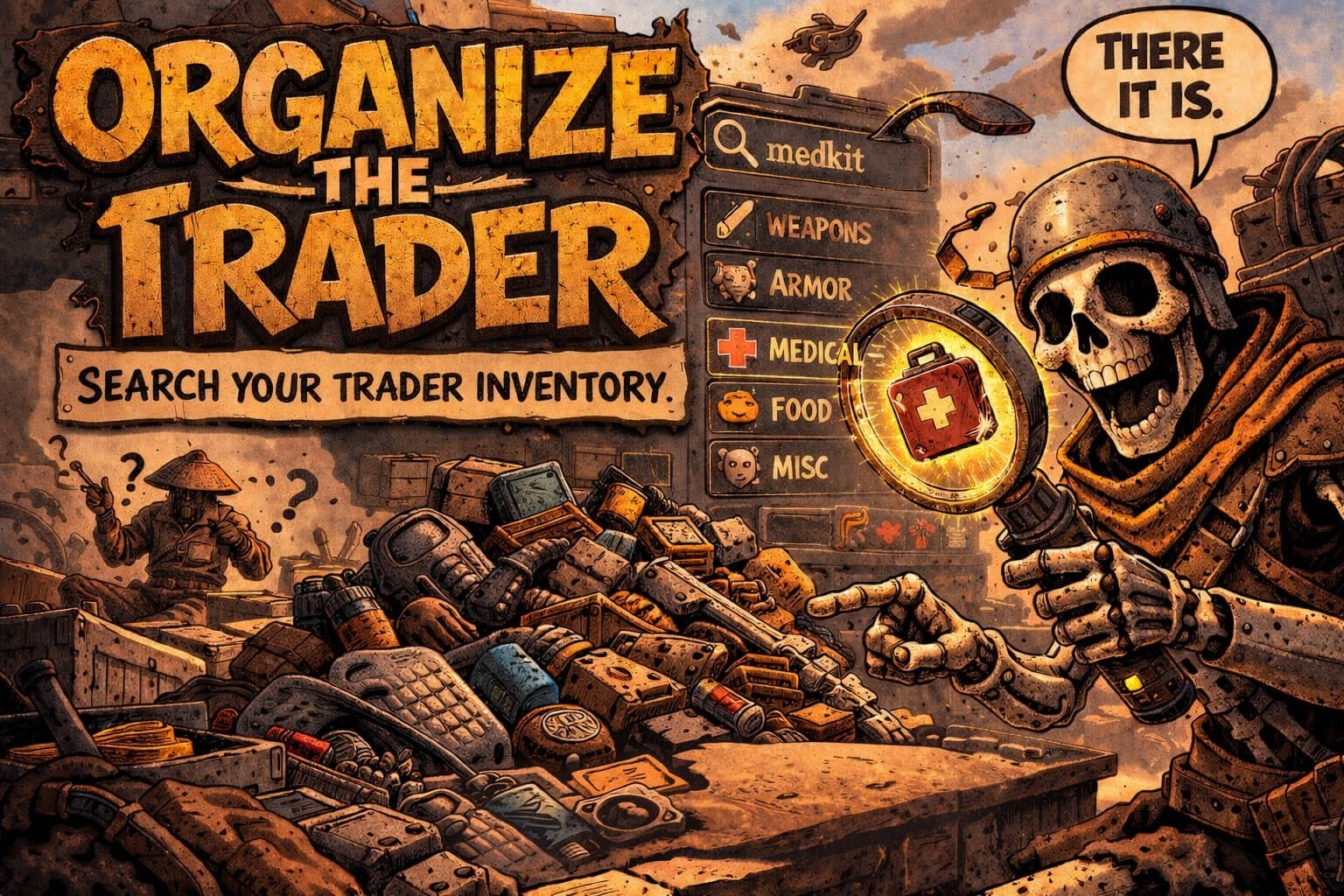 Organize the Trader (MCM fork) (QoL)