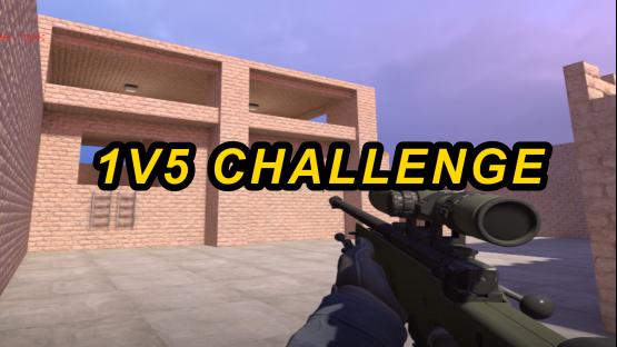 1V5 CS CHALLENGE – Counter-Strike 2 Mod