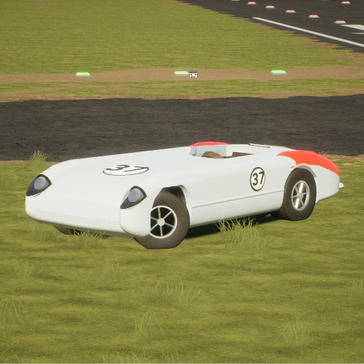Porsche 550 Spyder Le Mans 1955