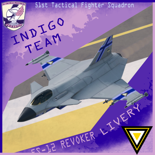 Indigo Team FS-12 "Revoker" [ace combat]