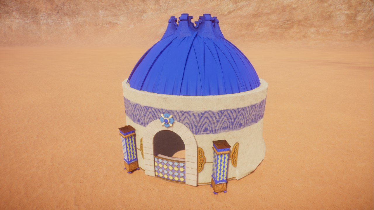 Nomad - Small Blue Stall preview