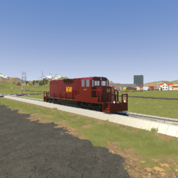 Norfolk & Western Maroon EMD SD40-2 Locomotive #6175