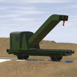 Breakdown Train Crane
